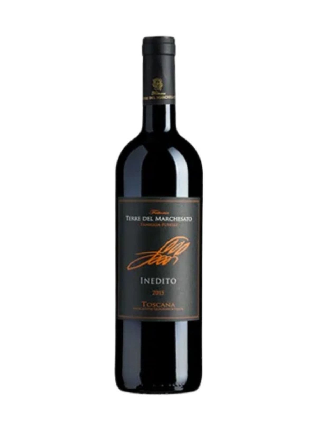 Fles Terre del Marchesato Toscana Rosso 'Inedito'