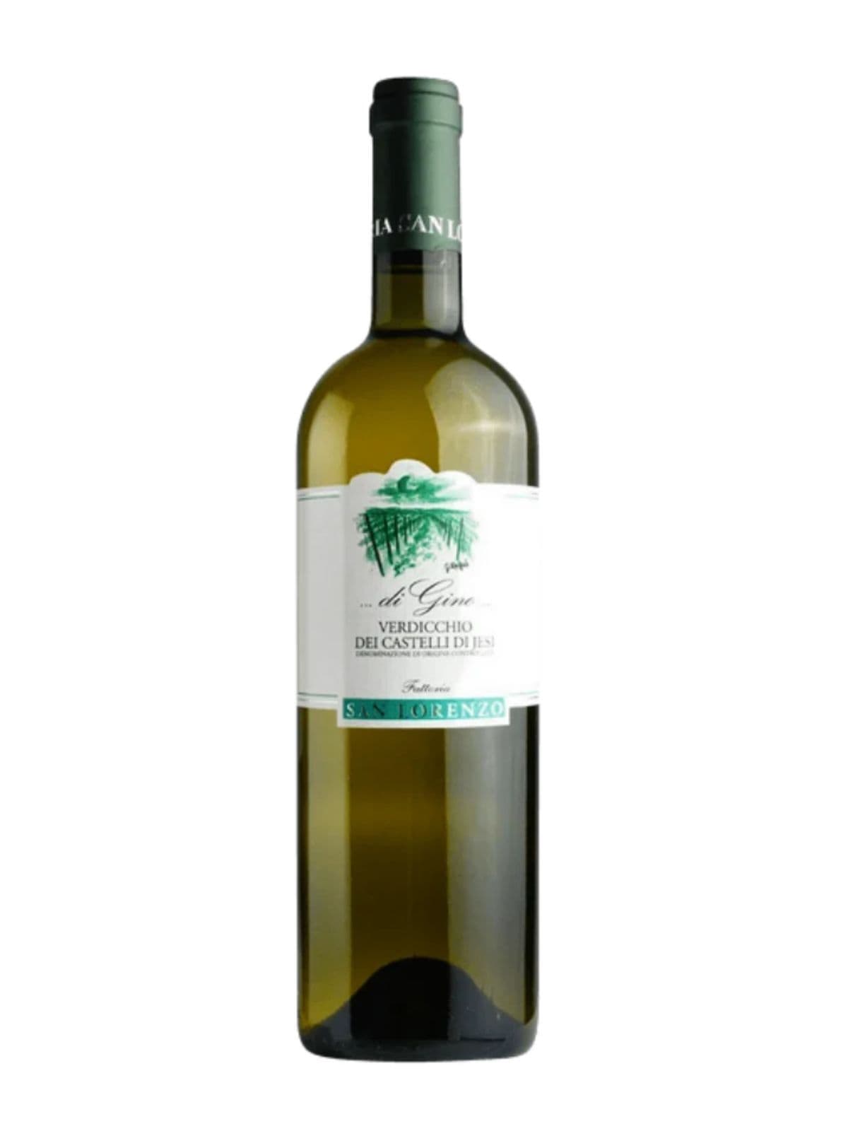 Fles Verdicchio Vigna di Gino